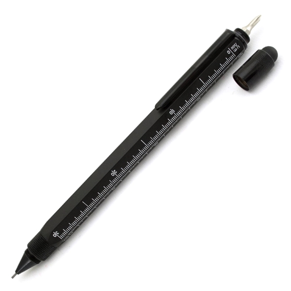 Touchscreen stylus tool with 0.9mm pencil, screwdrivers and three scale functions... from ASI 98760 Yafa Line, Inc. / MonteVerde® Yafaline