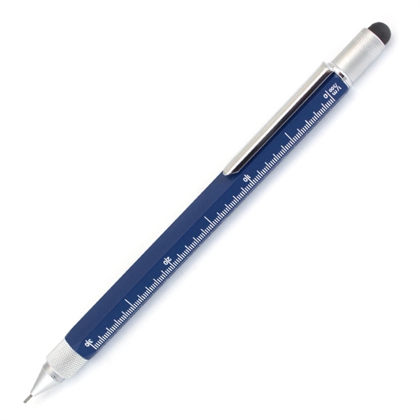 Touchscreen stylus tool with 0.9mm pencil, screwdrivers and three scale functions... from ASI 98760 Yafa Line, Inc. / MonteVerde® Yafaline