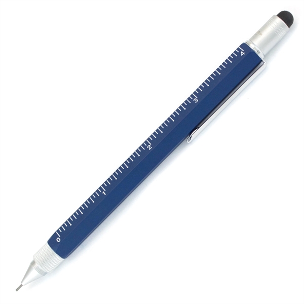 Touchscreen stylus tool with 0.9mm pencil, screwdrivers and three scale functions... from ASI 98760 Yafa Line, Inc. / MonteVerde® Yafaline