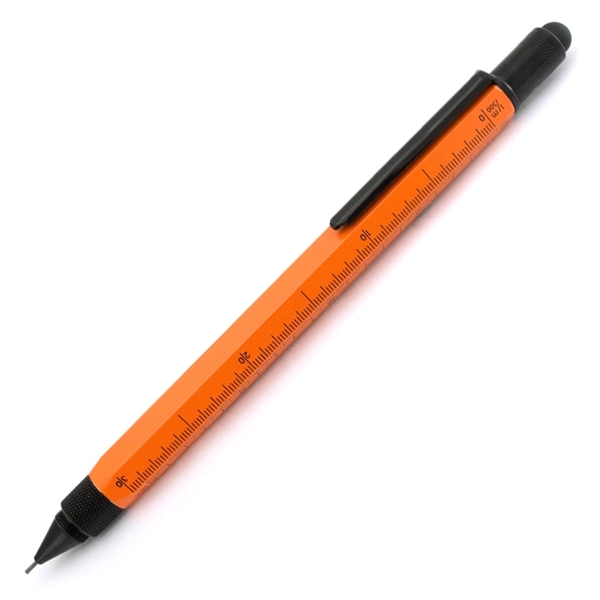 Touchscreen stylus tool with 0.9mm pencil, screwdrivers and three scale functions... from ASI 98760 Yafa Line, Inc. / MonteVerde® Yafaline