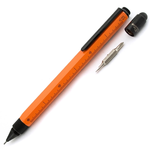 Touchscreen stylus tool with 0.9mm pencil, screwdrivers and three scale functions... from ASI 98760 Yafa Line, Inc. / MonteVerde® Yafaline