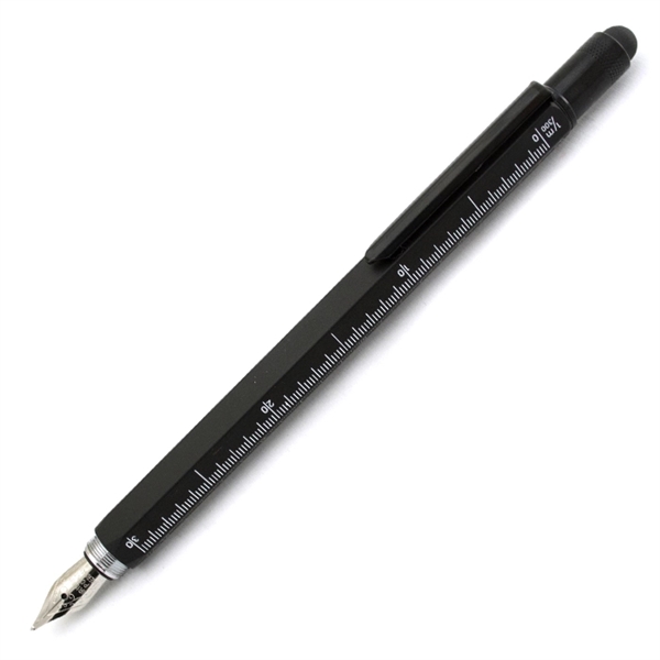 Touchscreen stylus fountain pen with screwdrivers, level , ruler and three... from ASI 98760 Yafa Line, Inc. / MonteVerde® Yafaline
