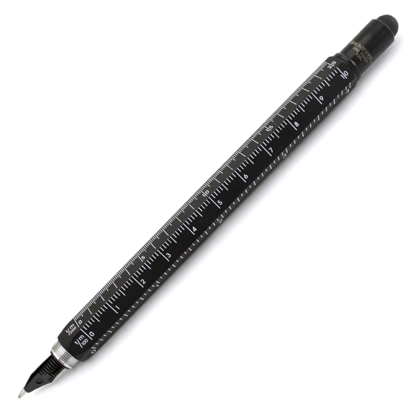 Touchscreen stylus fountain pen with screwdrivers, level , ruler and three... from ASI 98760 Yafa Line, Inc. / MonteVerde® Yafaline