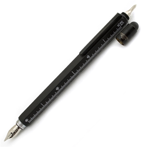 Touchscreen stylus fountain pen with screwdrivers, level , ruler and three... from ASI 98760 Yafa Line, Inc. / MonteVerde® Yafaline