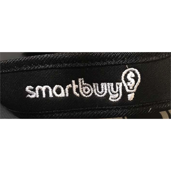 Flip flops with embroidered, fleece lined fabric straps on a recessed... from ASI 73520 Neet Feet / Neet Feet