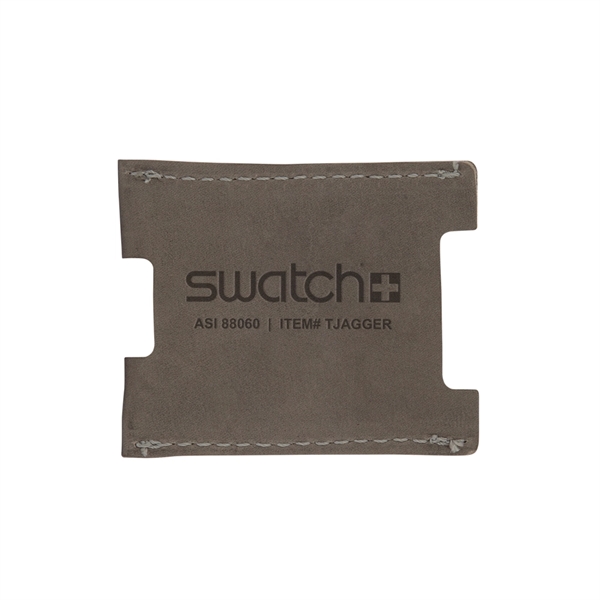 2 7/8" x 3 1/2" leather credit card sleeve/wallet, available in... from ASI 88060 Snugz/USA Inc / SnugZ USA®