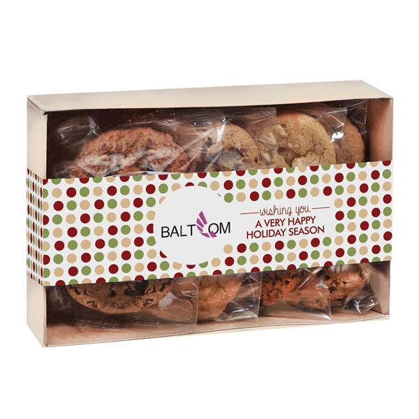 Gourmet gift box of 8 individually wrapped cookies, baked fresh for... from ASI 71685 Midnite Snax®
