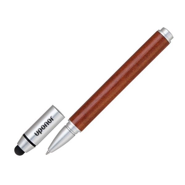 Bamboo or wooden barrel. Fully compatible with all touchscreen devices.... from ASI 57702 GoodHopeBags, Inc.