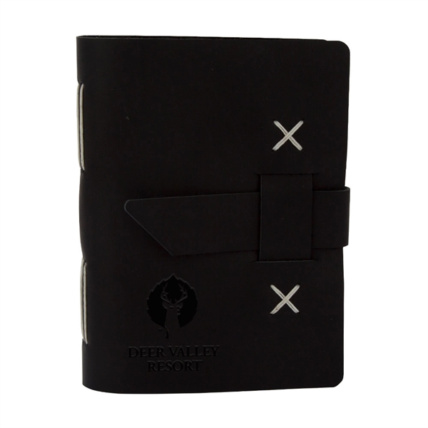 5 1/4" x 6 7/8" x 1" small leather notebook available... from ASI 88060 Snugz/USA Inc / SnugZ USA®