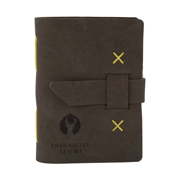 5 1/4" x 6 7/8" x 1" small leather notebook available... from ASI 88060 Snugz/USA Inc / SnugZ USA®