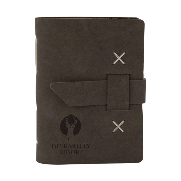 5 1/4" x 6 7/8" x 1" small leather notebook available... from ASI 88060 Snugz/USA Inc / SnugZ USA®