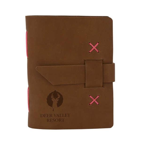 5 1/4" x 6 7/8" x 1" small leather notebook available... from ASI 88060 Snugz/USA Inc / SnugZ USA®