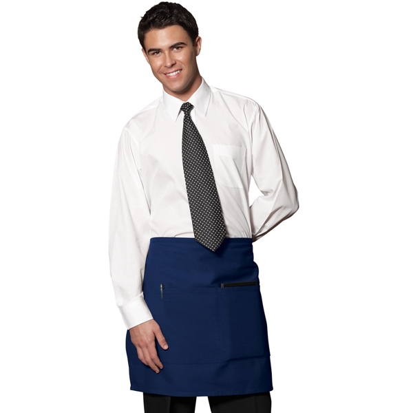 28" W x 19" L, X-large waist apron with two divided... from ASI 98085 Wolfmark