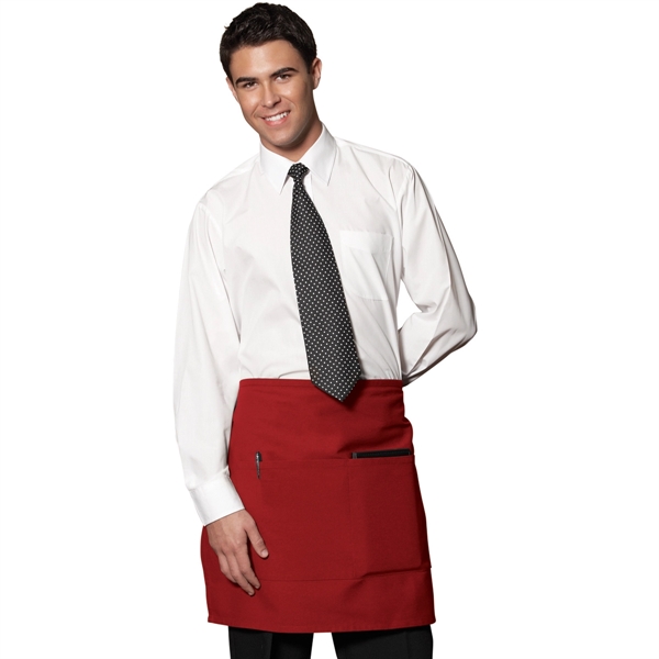 28" W x 19" L, X-large waist apron with two divided... from ASI 98085 Wolfmark