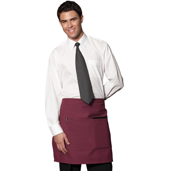 28" W x 19" L, X-large waist apron with two divided... from ASI 98085 Wolfmark