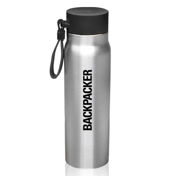 17 oz. vacuum insulated water bottle with carrying strap, spill proof... from ASI 39552 BEL Promo