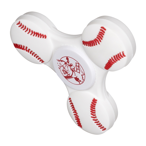 Baseball themed fidget spinner.... from ASI 79530 Prime Line