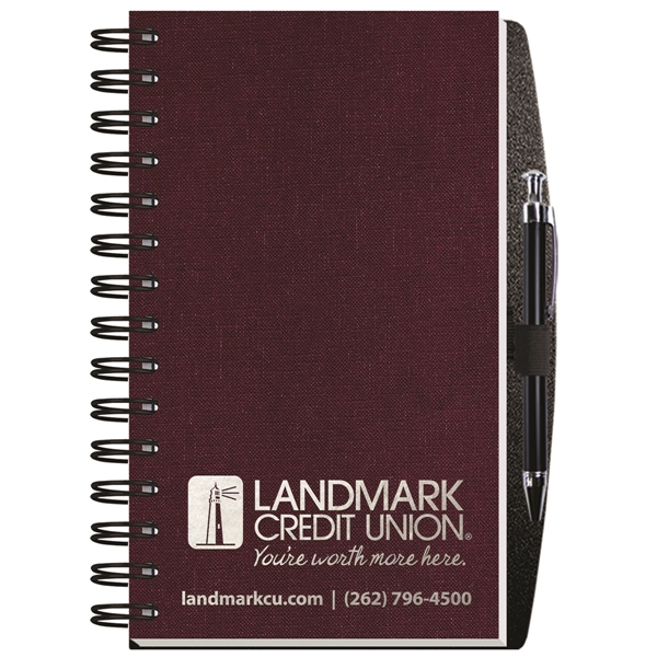 Size 5" x 8", 14 month planner with heavyweight cover, weekly... from ASI 50873 Drum-Line / Drum-line Inc