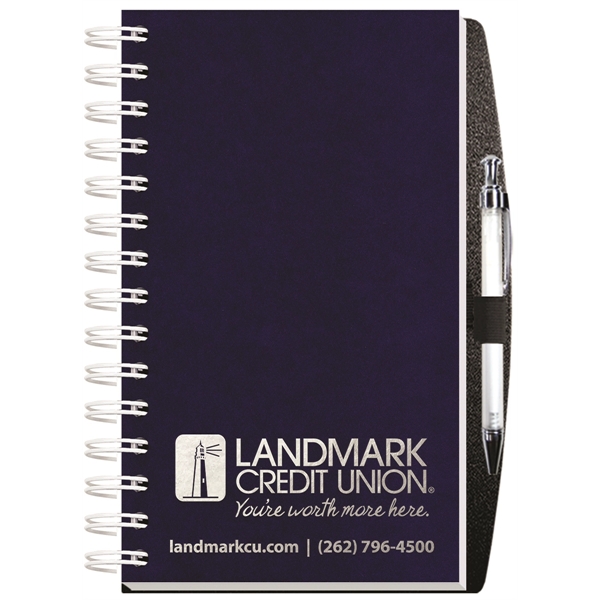 Size 5" x 8", 14 month planner with heavyweight cover, weekly... from ASI 50873 Drum-Line / Drum-line Inc