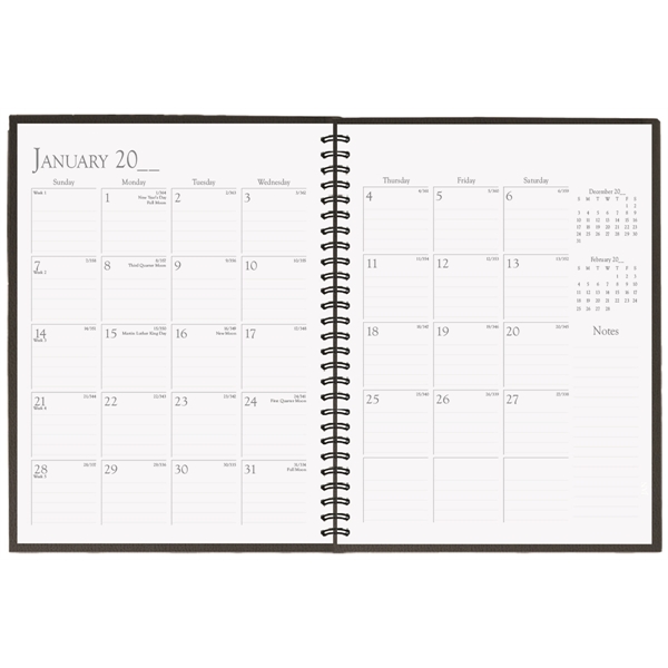 5" x 8" glossy, full color time manager with pen safe... from ASI 50873 Drum-Line / Drum-line Inc