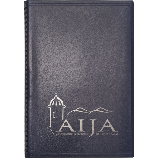 7" x 10" Flexible Leatherette Time Manager with foil stamped front... from ASI 50873 Drum-Line / Drum-line Inc