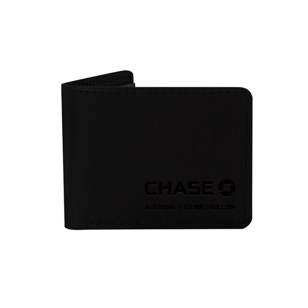 4 3/8" x 3 1/2" x 3/8" Leather bi-fold wallet available... from ASI 88060 Snugz/USA Inc / SnugZ USA®