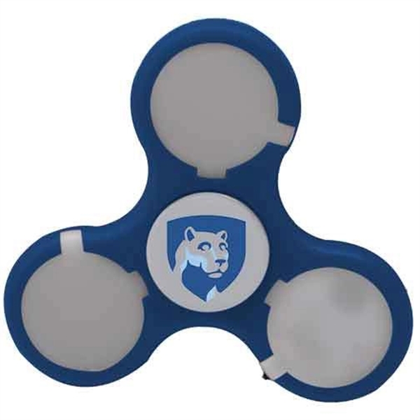 Fidget Spinner with LED Text... from ASI 43270 Calconix Inc / Time Zone®