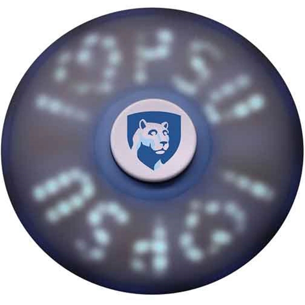 Fidget Spinner with LED Text... from ASI 43270 Calconix Inc / Time Zone®