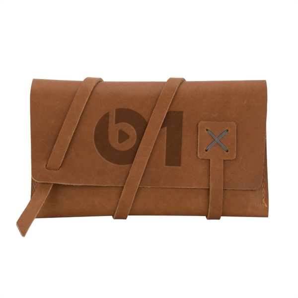 Leather cord organizer made in the USA and available in five... from ASI 88060 Snugz/USA Inc / SnugZ USA®