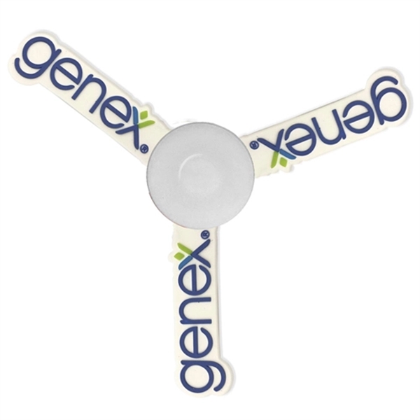 Custom-Shaped Fidget Spinner... from ASI 43270 Calconix Inc / Time Zone®