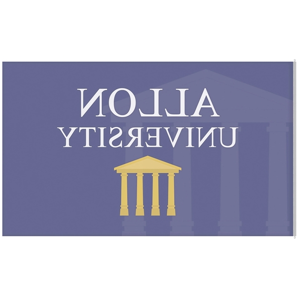 15' X 25' Digitally Printed Single Reverse Nylon Outdoor Flag... from ASI 80228 Quinn