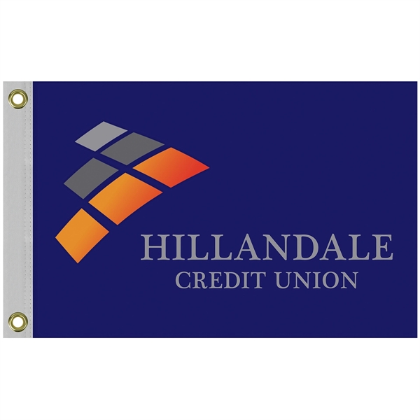 16" X 24" Digitally Printed Single Reverse Nylon Outdoor Flag... from ASI 80228 Quinn