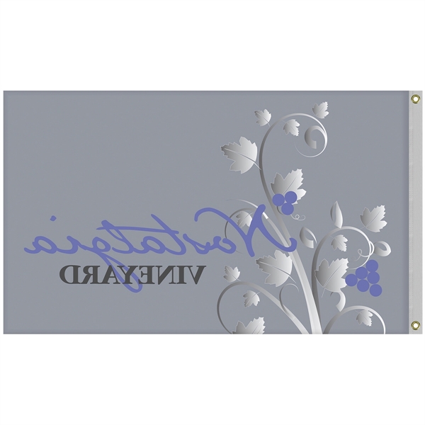 3' X 5' Digitally Printed Single Reverse Nylon Outdoor Flag... from ASI 80228 Quinn