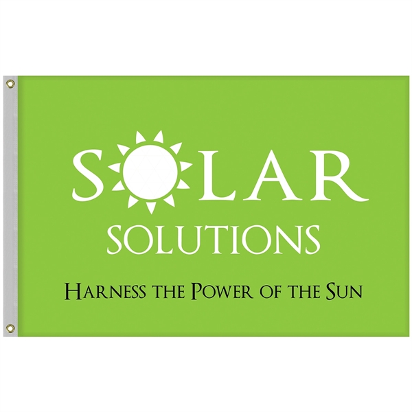 4' X 6' Digitally Printed Single Reverse Nylon Outdoor Flag... from ASI 80228 Quinn