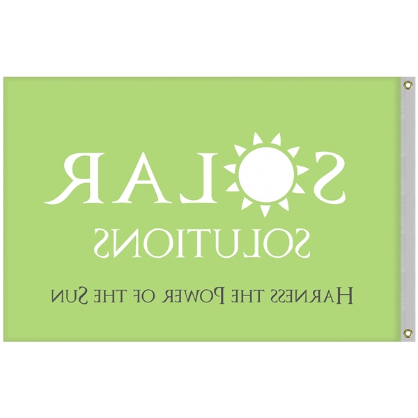 4' X 6' Digitally Printed Single Reverse Nylon Outdoor Flag... from ASI 80228 Quinn