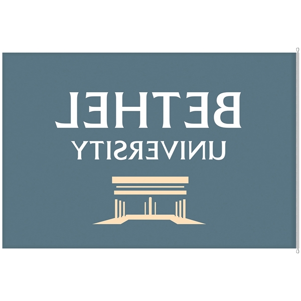 8' X 12' Digitally Printed Single Reverse Nylon Outdoor Flag... from ASI 80228 Quinn