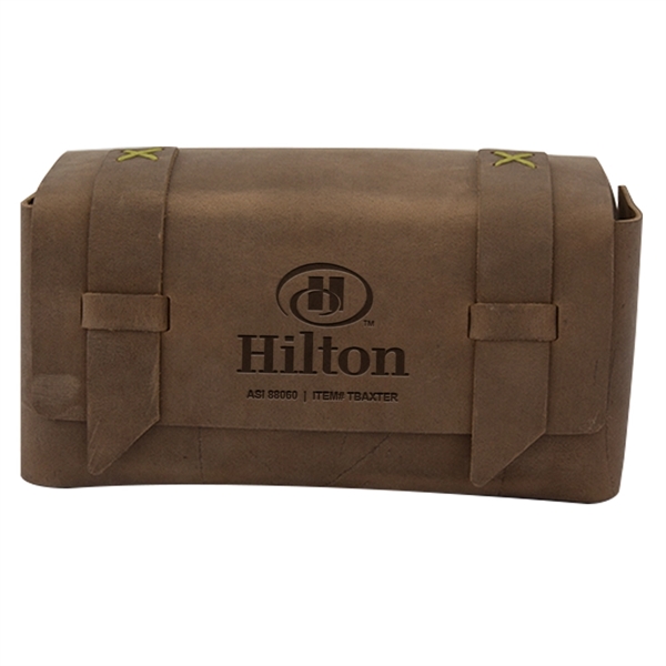 Dopp kit made of handmade genuine leather.... from ASI 88060 Snugz/USA Inc / SnugZ USA®