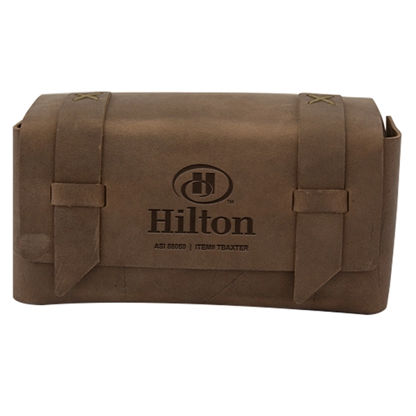 Dopp kit made of handmade genuine leather.... from ASI 88060 Snugz/USA Inc / SnugZ USA®