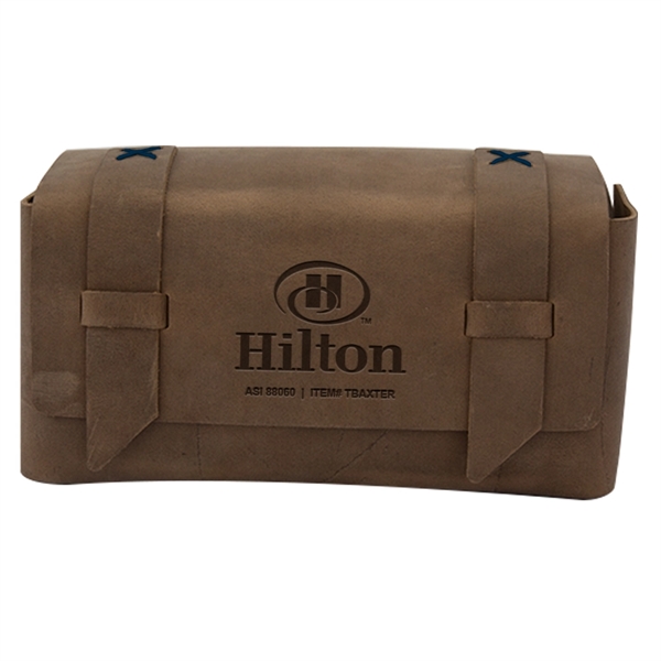 Dopp kit made of handmade genuine leather.... from ASI 88060 Snugz/USA Inc / SnugZ USA®