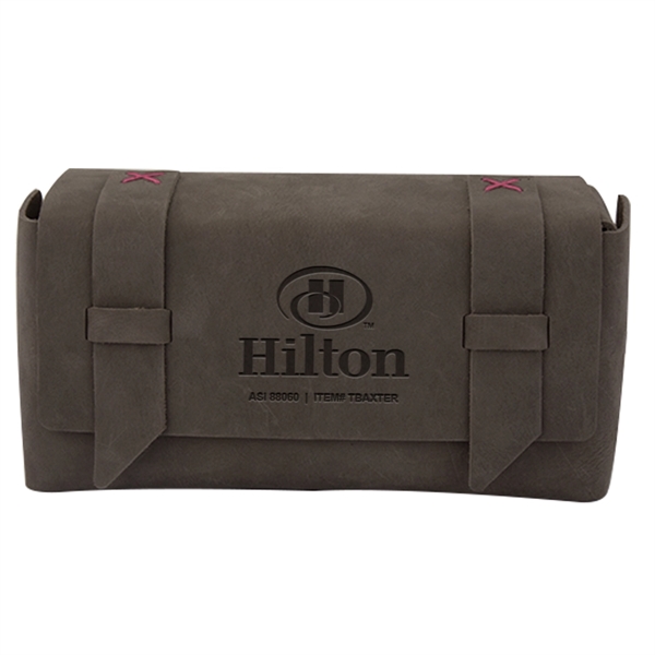 Dopp kit made of handmade genuine leather.... from ASI 88060 Snugz/USA Inc / SnugZ USA®