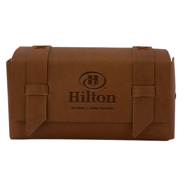 Dopp kit made of handmade genuine leather.... from ASI 88060 Snugz/USA Inc / SnugZ USA®