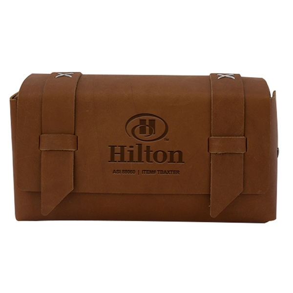 Dopp kit made of handmade genuine leather.... from ASI 88060 Snugz/USA Inc / SnugZ USA®