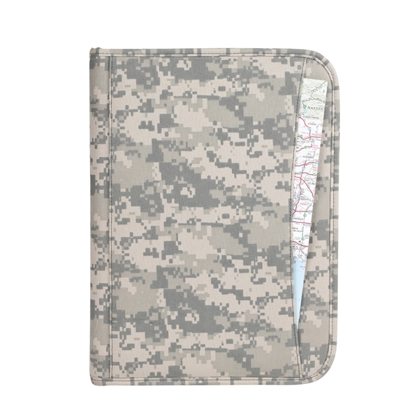 Camouflage padfolio features an exterior slash pocket, zippered main padfolio, 5... from ASI 34800 Alstar Creations / Alstar Line
