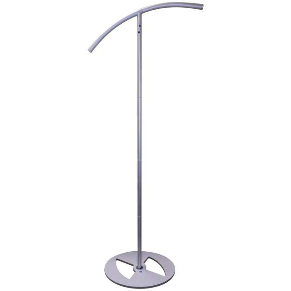 Tower Stand Pointed Curve Kit with stretch polyester banner and aluminum... from ASI 80228 Quinn