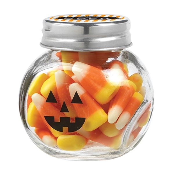 Cryptic canister jar with a cheery jack o' lantern face on... from ASI 71685 Midnite Snax®