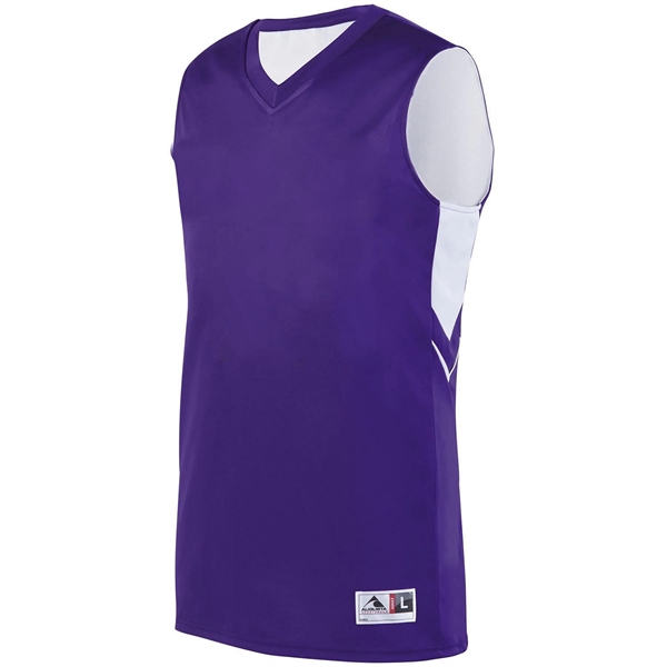 Reversible jersey made with two layers of 100% polyester wicking knit.... from ASI 37461 Augusta Sportswear