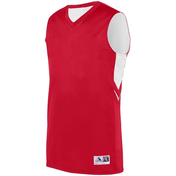 Reversible jersey made with two layers of 100% polyester wicking knit.... from ASI 37461 Augusta Sportswear