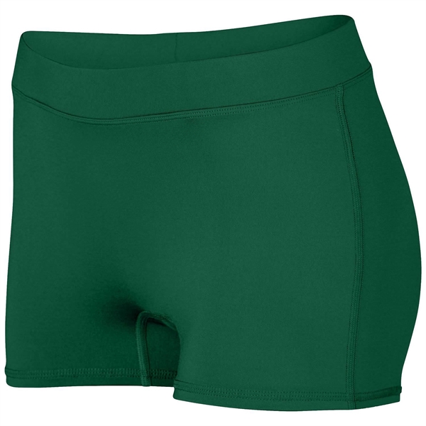 Ladies' Dare short made of 88/12 polyester/spandex knit with moisture wicking.... from ASI 37461 Augusta Sportswear