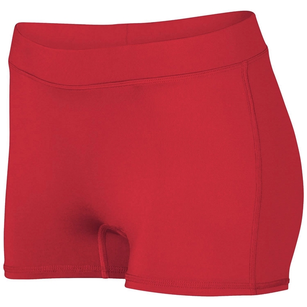 Ladies' Dare short made of 88/12 polyester/spandex knit with moisture wicking.... from ASI 37461 Augusta Sportswear