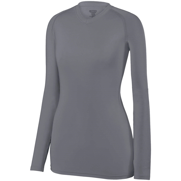 Polyester/Spandex knit ladies' Maven jersey with odor resistance and moisture wicking.... from ASI 37461 Augusta Sportswear